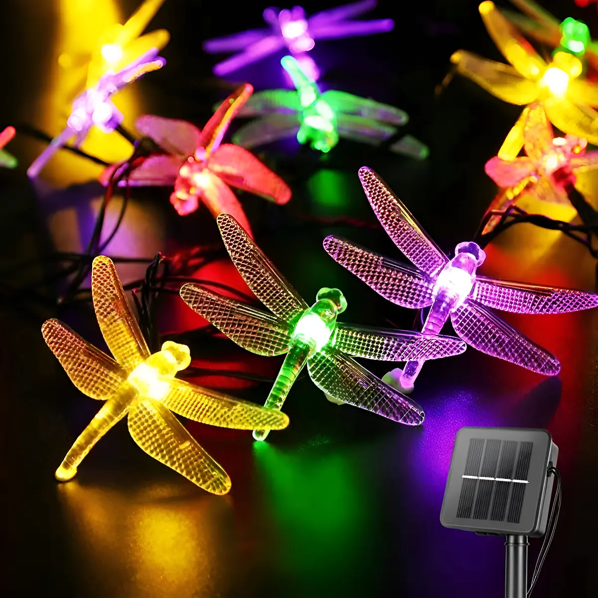 Luces Libelula 5M Multicolor