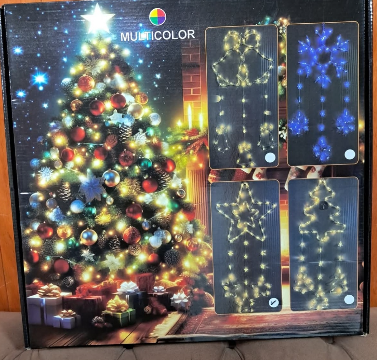 Colgante solar multicolores